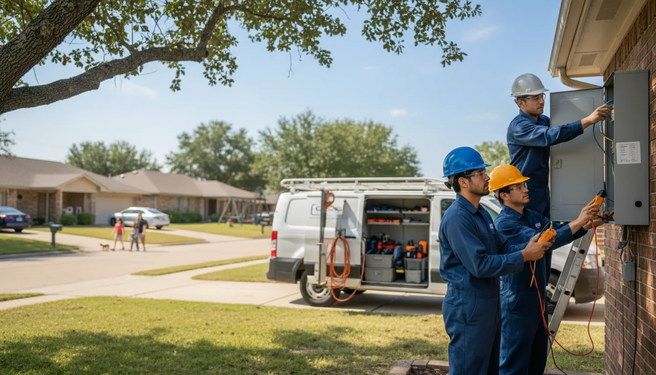 Certified electrician providing emergency electrical services in Columbus, NM
